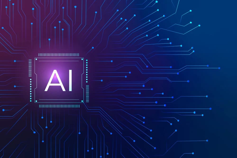 An artificial intelligence processor connected to a digital circuit network