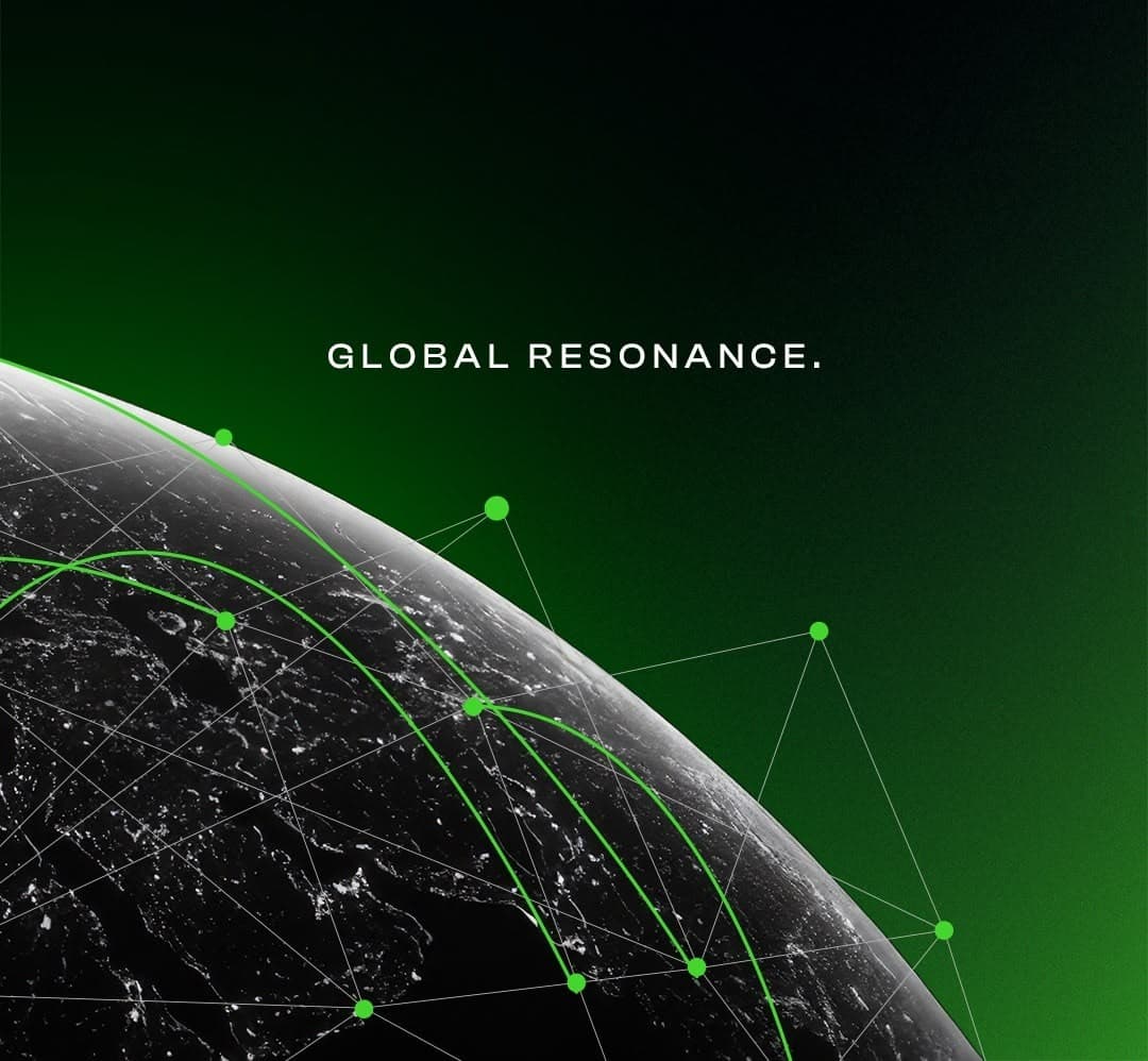 A connected globe representing Stratovant's global technology perspective